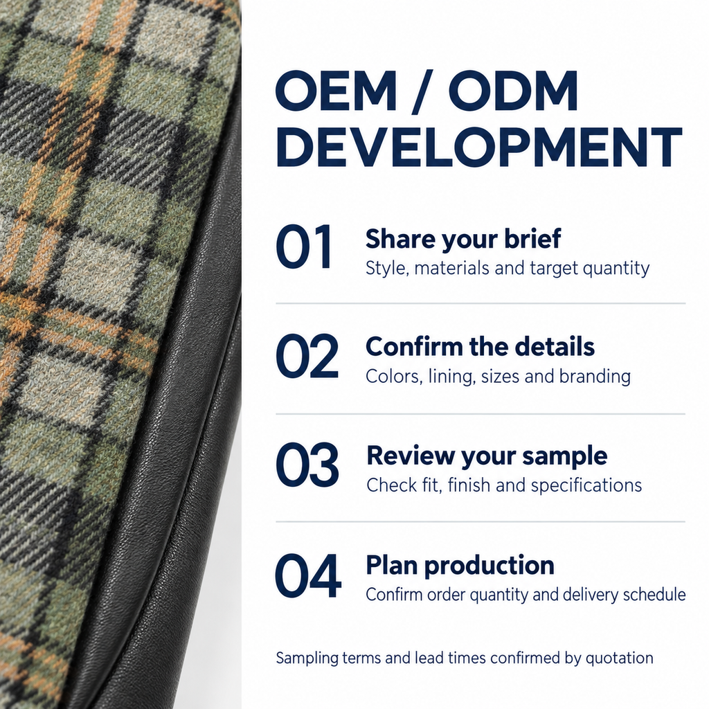 OEM and ODM glove customization process